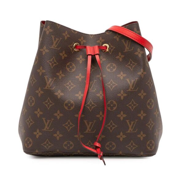 Pre Loved louis vuitton Women Brown Bucket Bags - Picture 1 of 8